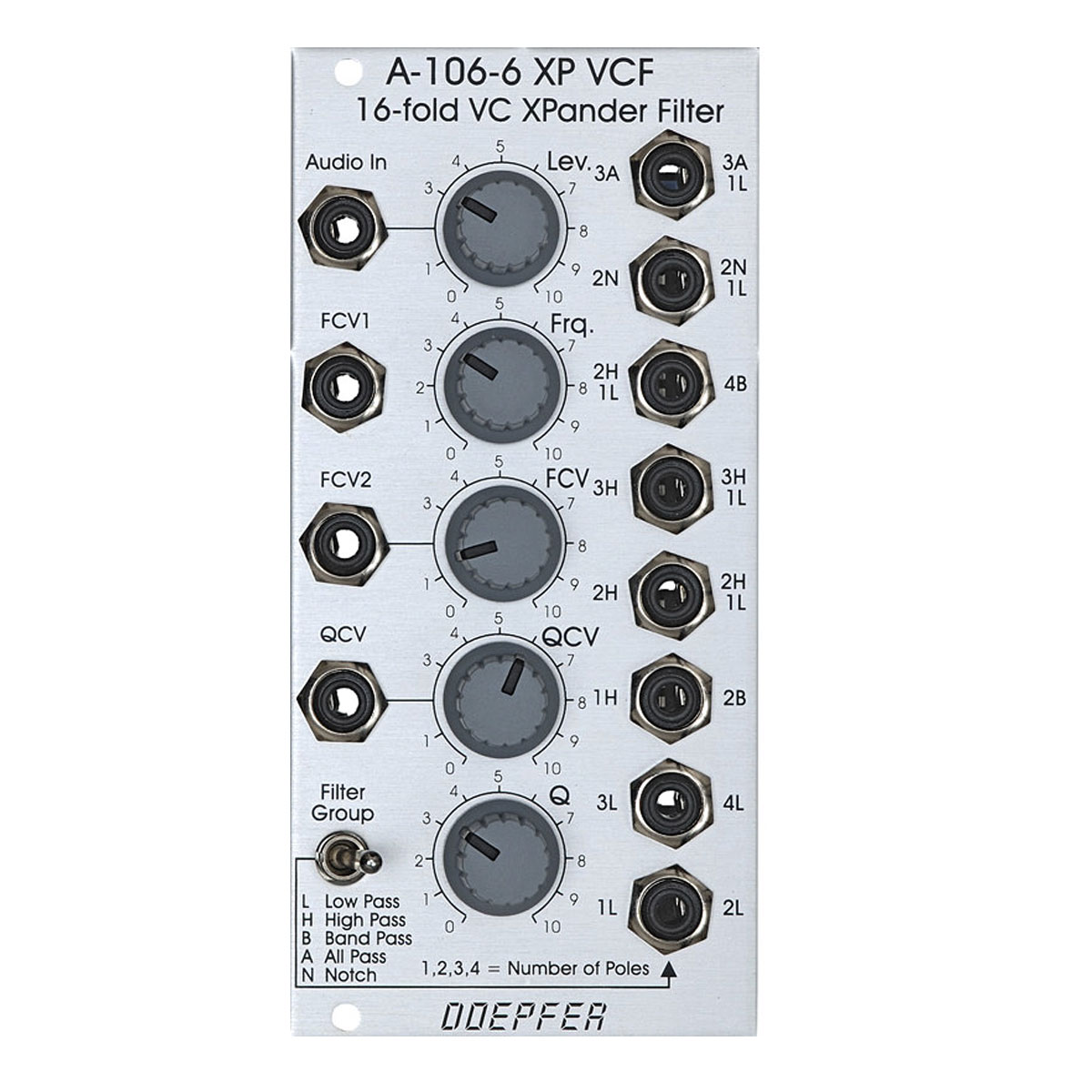 公式激安Doepfer A-106-6 XP VCF 美品　モジュラーシンセ 音源モジュール