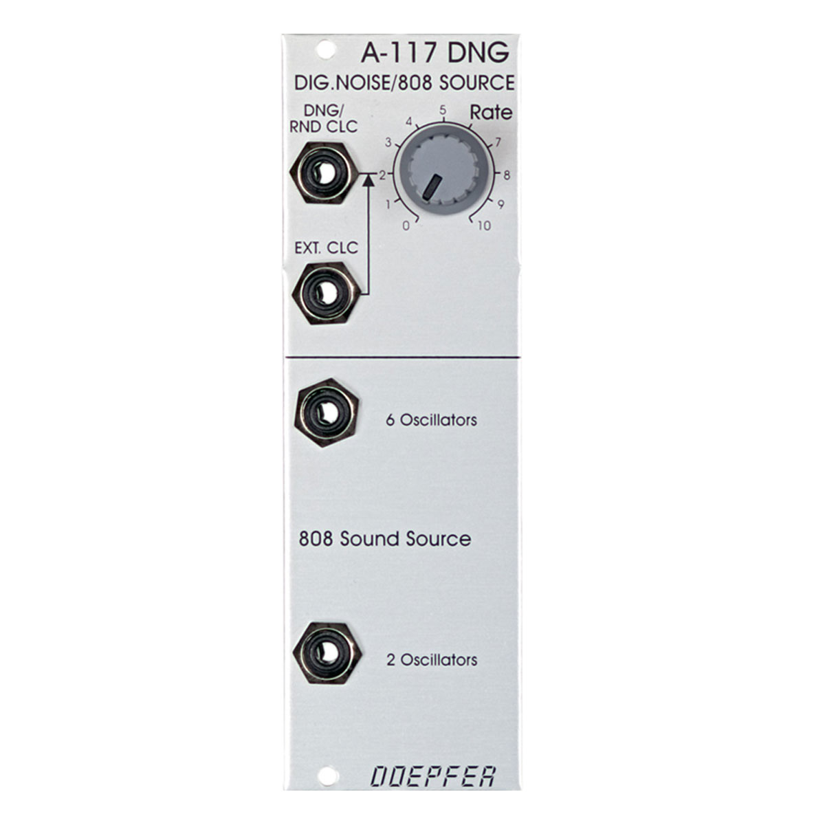 A-117 DNG. NOISE/808 SOURCE - A-100 Eurorack Modular Synthesizer
