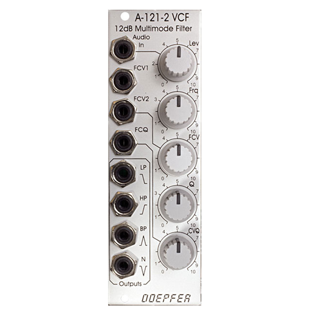 A-121-2 12dB Multimode Filter - A-100 Eurorack Modular Synthesizer 