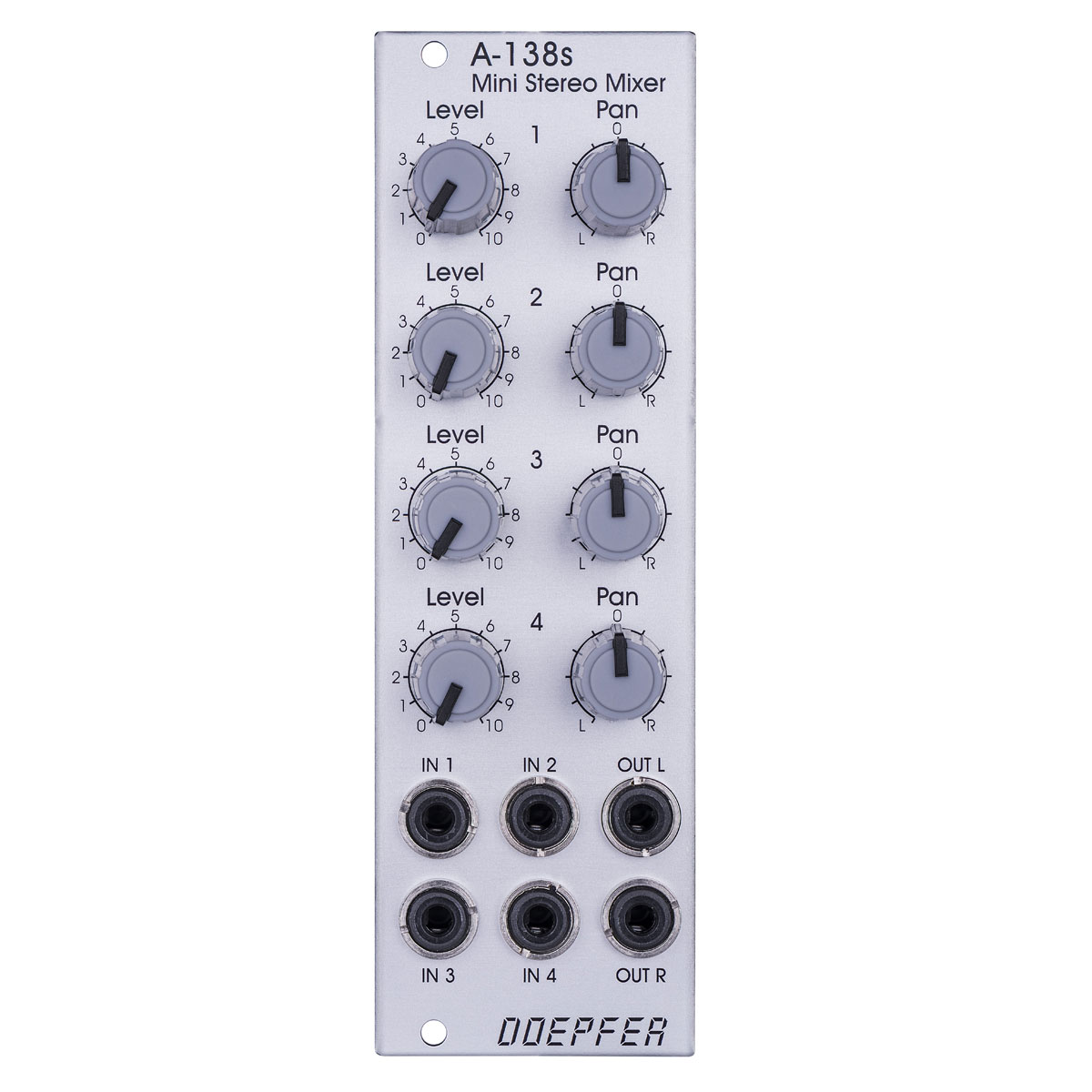 Doepfer | A-138sV Mini Stereo Mixer ミキサー