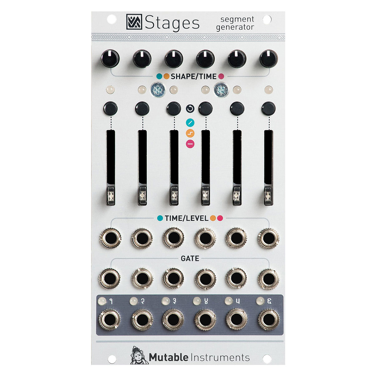 Mutable Instruments Stages モジュラーシンセ