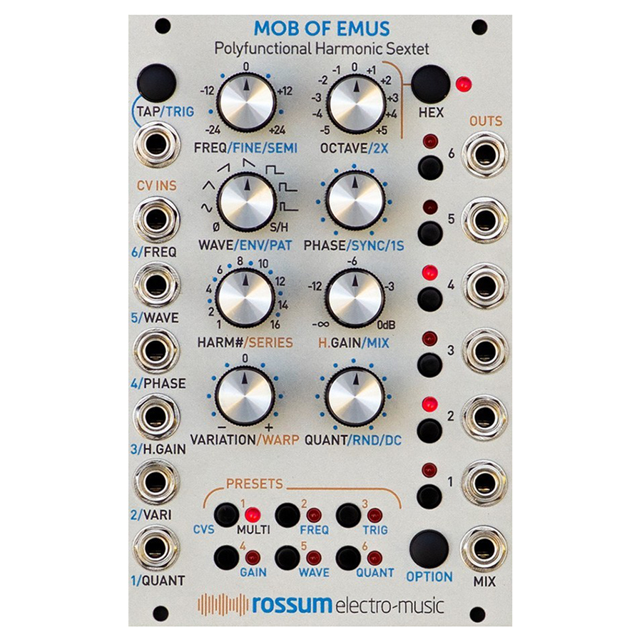 Rossum Electro-Music/ Mob of Emus-silversky-lifesciences.com