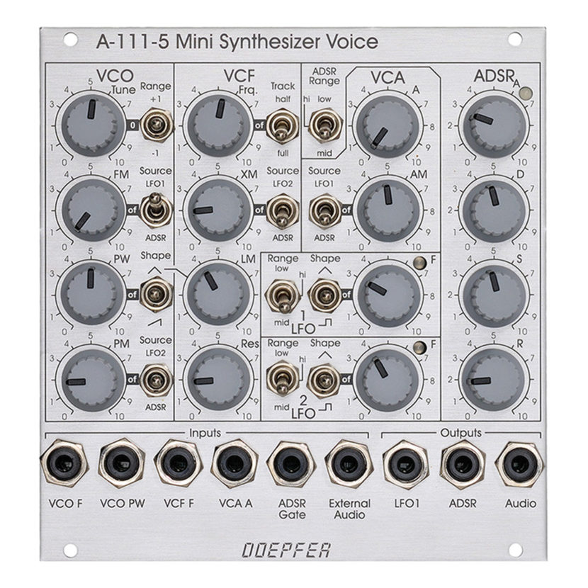 A-111-5 Mini Synthesizer Voice - A-100 Eurorack Modular Synthesizer - 有限会社  福産起業 - FUKUSAN KIGYO CO,. LTD.