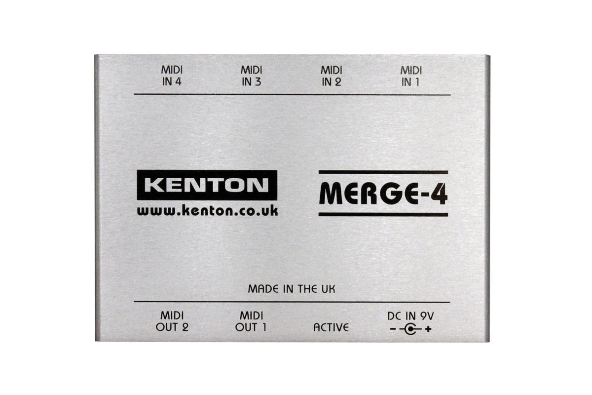 Kenton merge-4 MIDIマージボックス+bonfanti.com.br