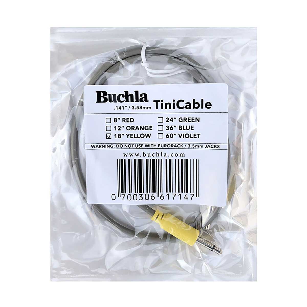 Tini Cable 3.58mm - Buchla - 有限会社 福産起業 - FUKUSAN KIGYO CO