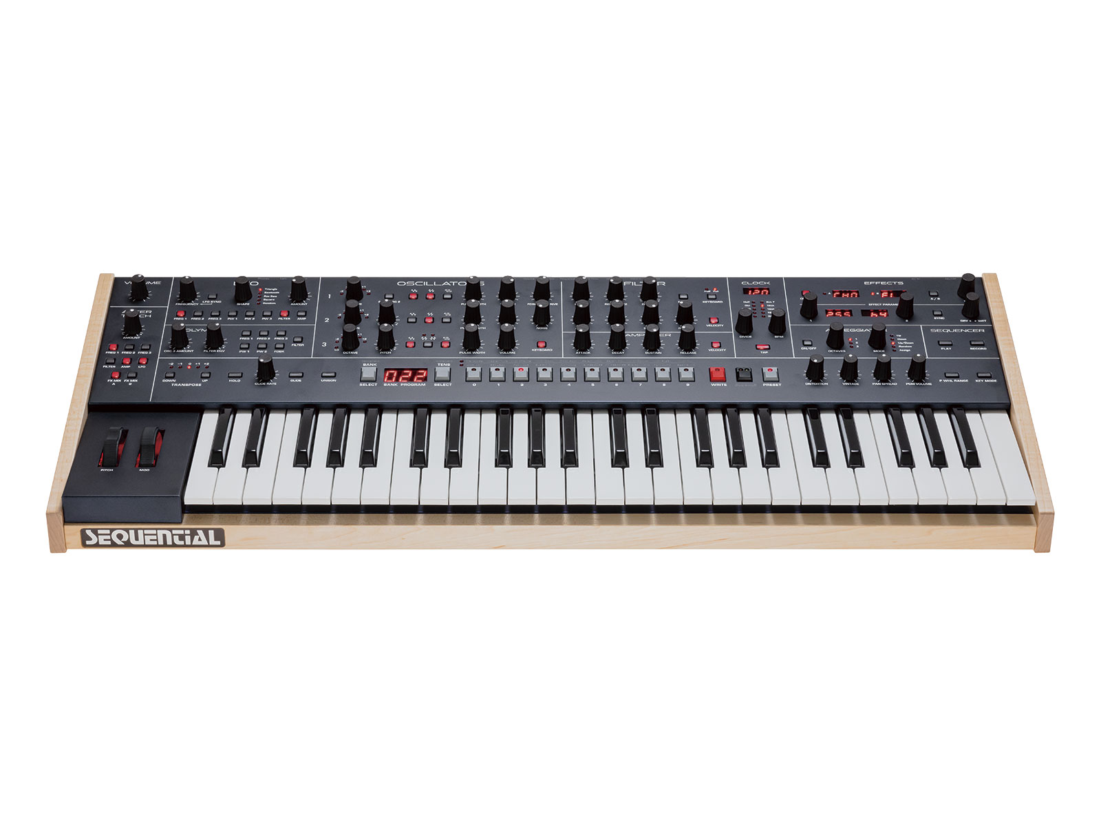 SEQUENTIAL Trigon-6 アナログシンセサイザー Sequential TRIGON-6 | 3VCO、ラダーフィルター搭載、アナログ6ポリ