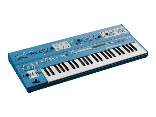 Super6 Blue Angle Left